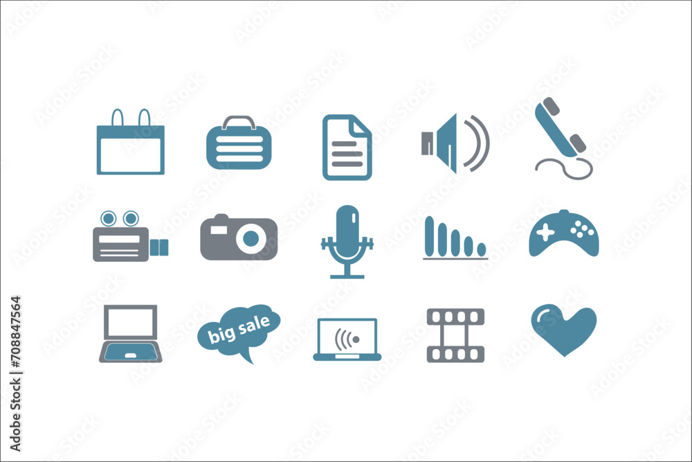 Professional Business Icons Collection for Elegant Designs Professional Business Icons Collection for Elegant Designs