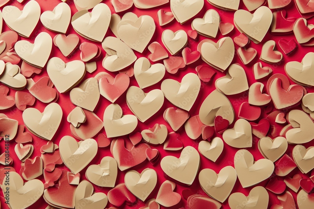 Love hearts valentine background Love hearts valentine background