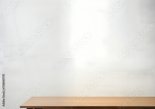 photo product backdrop empty wooden table with copy space ai generated