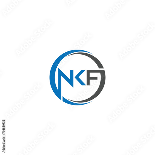 Free Download NKF Creative logo And 
Icon Design - GFXLoad