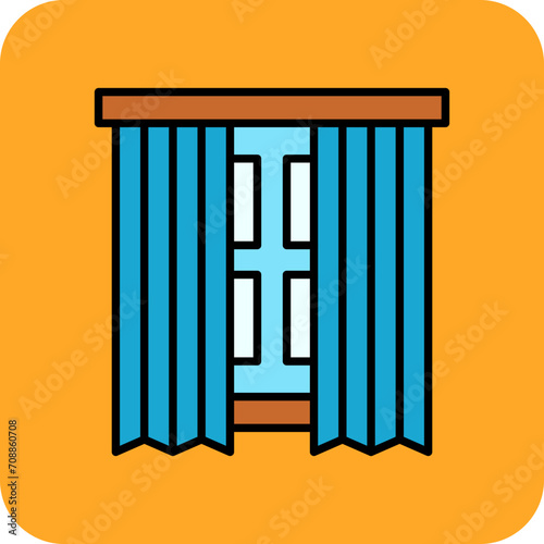 Smart Curtains Icon