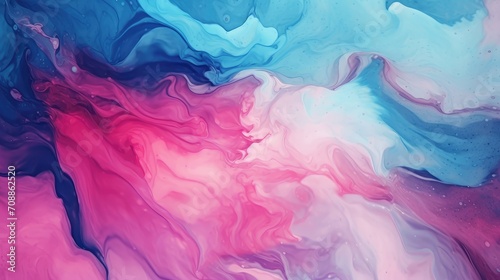 vibrant pink and blue swirls with a touch of purple. ideal for fashion textile design, dynamic wallpapers, and artistic digital media © StraSyP BG