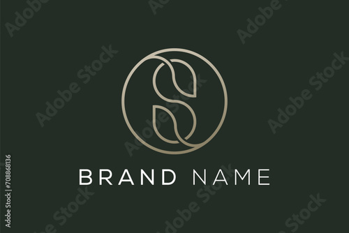 Elegant Minimal Letter S Logo