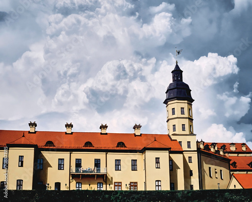 Nesvizh Radziwill Castle, residential castle in Belarus. UNESCO World Heritage