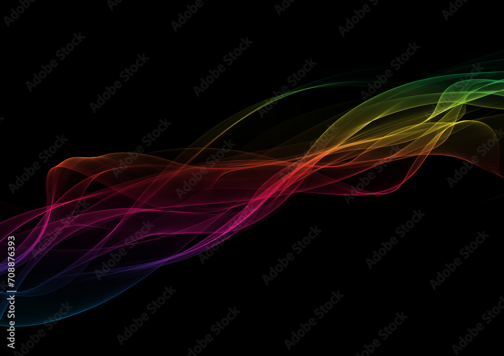 Naklejka premium abstract smoke gradient transparent texture. 