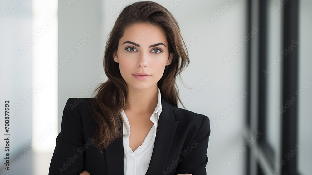 Professional female manager in black suit looking assertive, encourage everything okay, assure work done, showing okay gesture and smiling in approval, standing satisfied over white background Professional female manager in black suit looking assertive, encourage everything okay, assure work done, showing okay gesture and smiling in approval, standing satisfied over white background