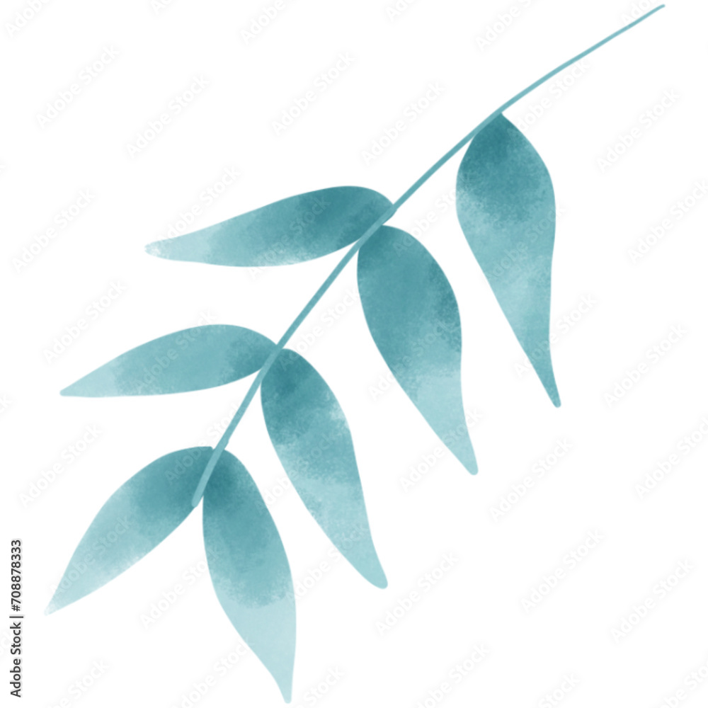 Obraz premium leaves isolated on white
