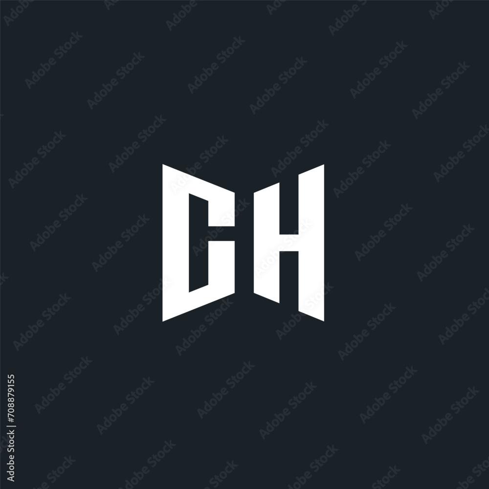 Obraz premium CH logo