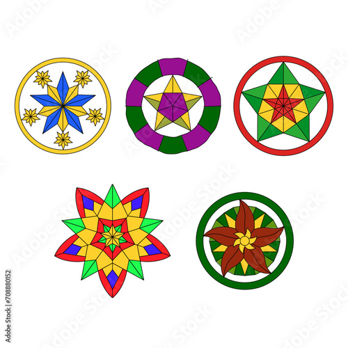 Yuletide Holiday Glow: Colorful and Fun Capiz Parol Lantern Designs