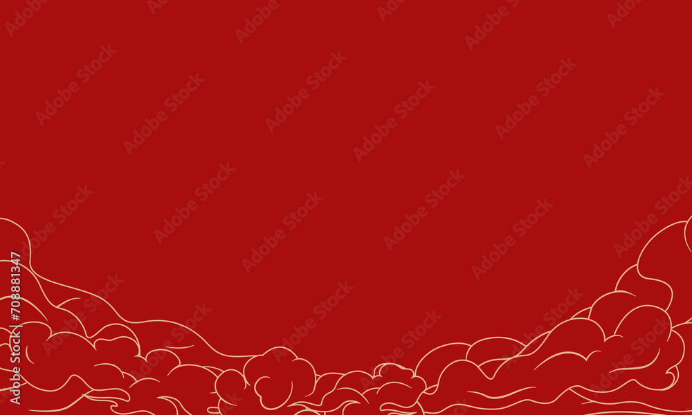 Golden texture red vector illustration background