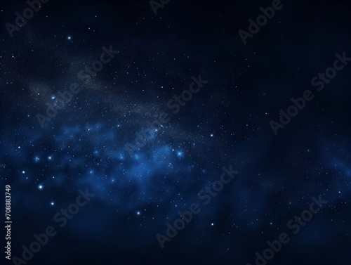 3D rendering of glowing blue and black lines and dots on a dark blue background