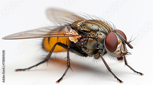 Detailed fly at an angle close up © Kateryna