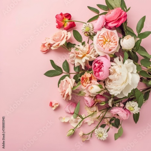 Flowers bouquet on isolated background © talkative.studio