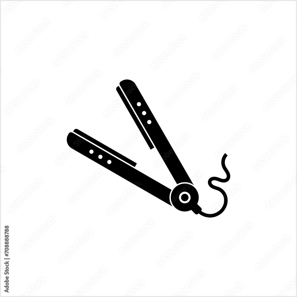 Hair Straightener Icon, Hair Straightener Hair Straightener Icon, Hair Straightener