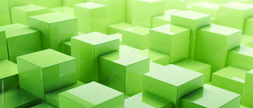 Bright acid green 3D cubes with a polygonal structure, offering a fresh, geometric perspective. Bright acid green 3D cubes with a polygonal structure, offering a fresh, geometric perspective.