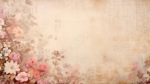 paper texture with a shabby chic wooden feel vibrant