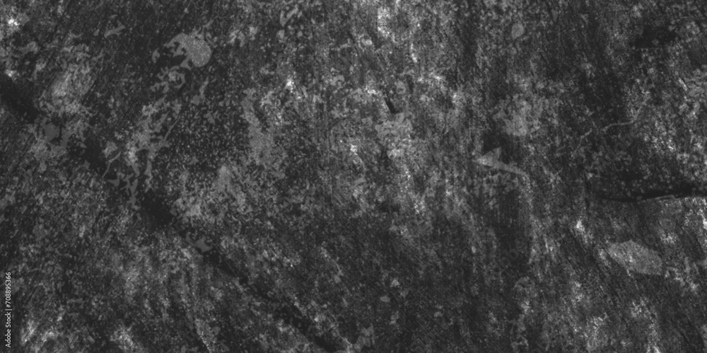 Naklejka premium Abstract black wall, stone texture. Abstract distressed vintage grunge. Black grunge texture. Black stone background. Black and white background