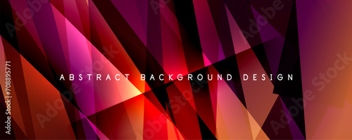 Breaking Glass Background, Kaleidoscope effect. Transparent Straight Lines. Dynamic Light Rays effect. Vector Illustration For Wallpaper, Banner, Background, Card, Book Illustration, landing page