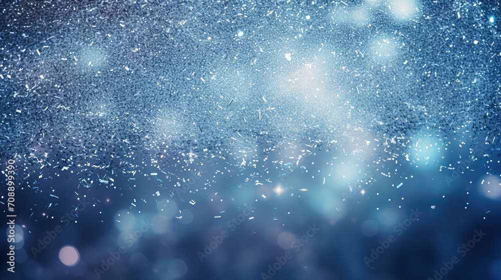 Fototapeta premium sparkle dust glitter background illustration shimmer shine, particles texture, gold silver sparkle dust glitter background