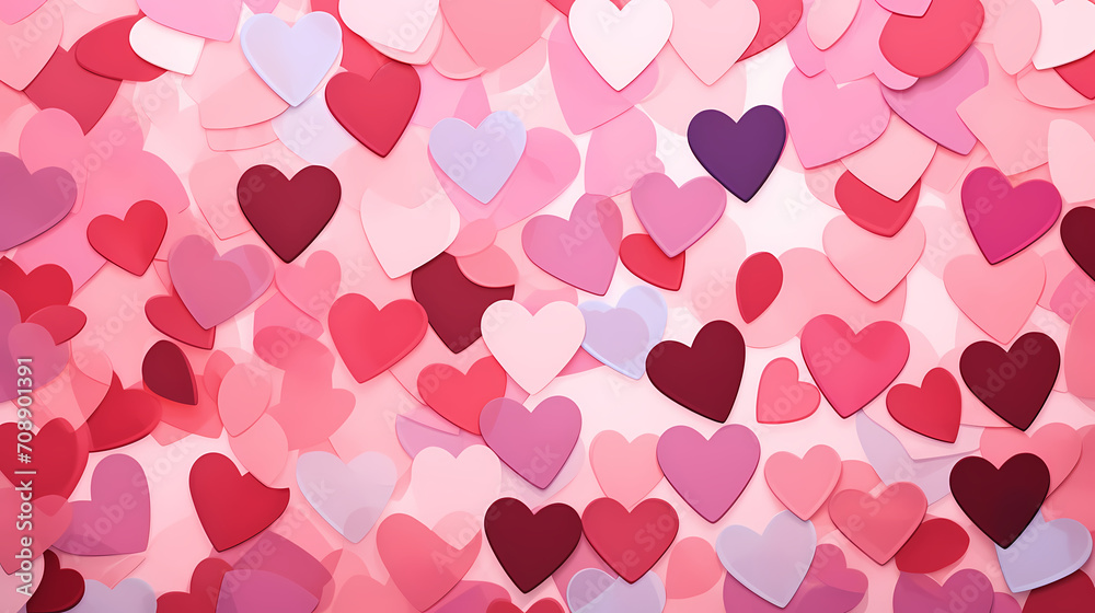 Romantic heart-shaped Valentine's Day background, symbolizing Valentine's Day, wedding, love Romantic heart-shaped Valentine's Day background, symbolizing Valentine's Day, wedding, love