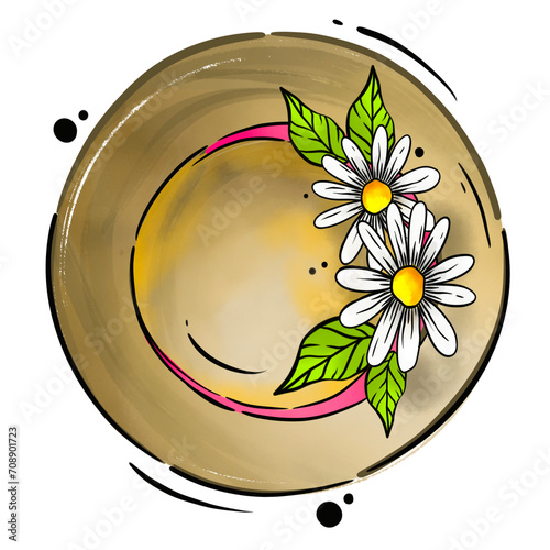 gardening hat illustration