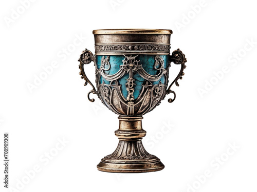 antique vase isolated on a transparent background