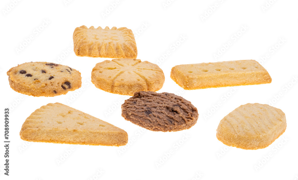 Scottish shortbread isolated Scottish shortbread isolated