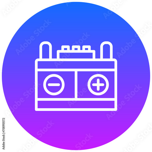 Auto Battery Icon