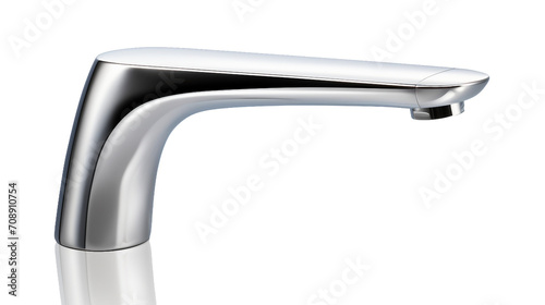 Touchless Faucet Isolated on Transparent Background. Generative Ai