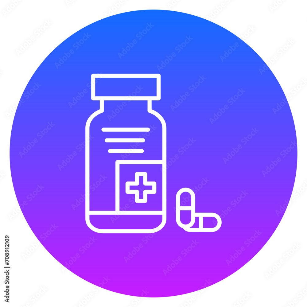 Pills Bottle Icon Pills Bottle Icon