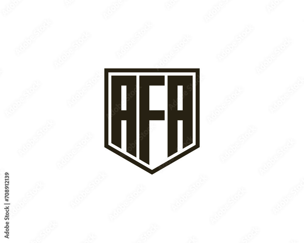 AFA LOGO DESIGN VECTOR TEMPLATE AFA LOGO DESIGN VECTOR TEMPLATE
