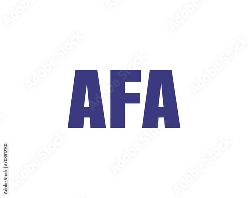 AFA LOGO DESIGN VECTOR TEMPLATE