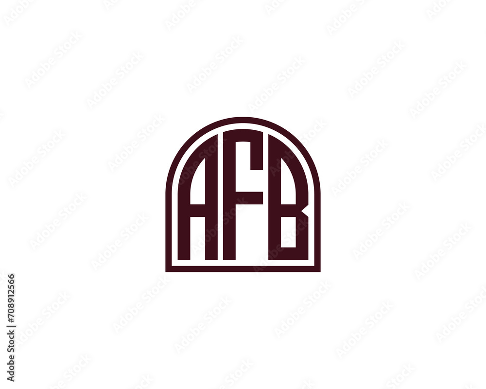 AFB LOGO DESIGN VECTOR TEMPLATE AFB LOGO DESIGN VECTOR TEMPLATE