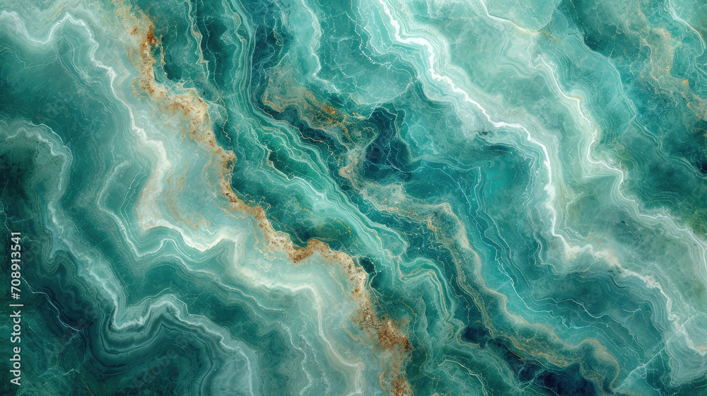 Luxurious Natural Green with Gold Marble Texture Luxurious Natural Green with Gold Marble Texture