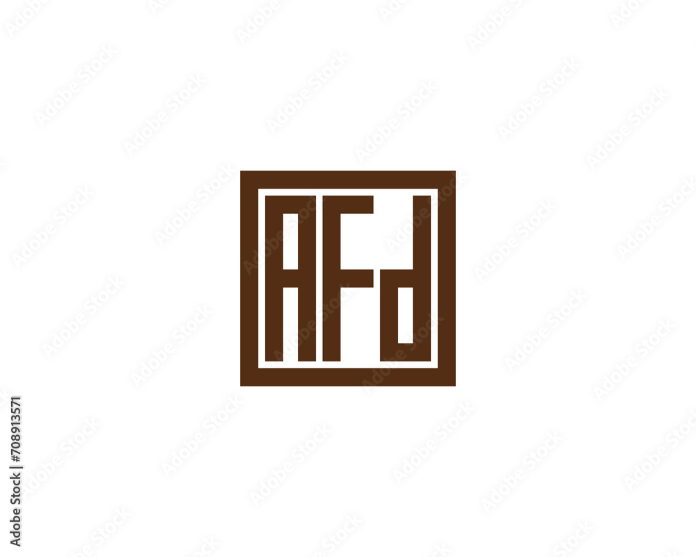 AFD LOGO DESIGN VECTOR TEMPLATE AFD LOGO DESIGN VECTOR TEMPLATE