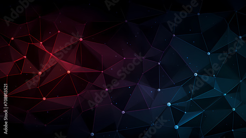 Technology abstract line background and light effect, technology-sense background material