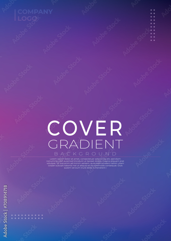 Vector Modern Abstract Gradient Cover Collection for Background template Vector Modern Abstract Gradient Cover Collection for Background template