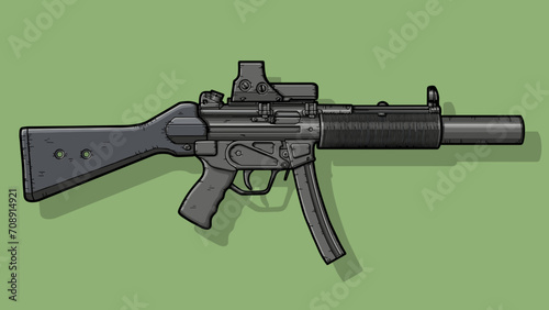 Bull-pup riffle image with tuning