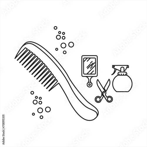 Minimal Line Art Illustration - Women Empowerment - Women Skill - Women's Day - Women Education - Healthcare - Fashion - Technology - Textile Industry - Clothing - Drawing - Hairstyle - Women Power