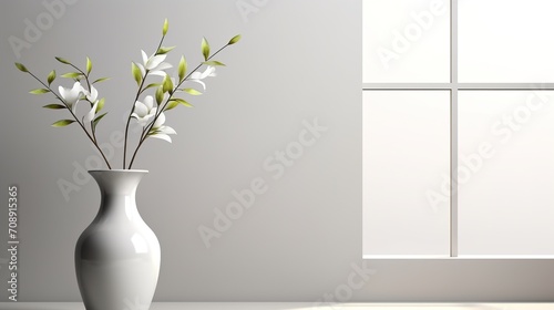 vase with flowers
