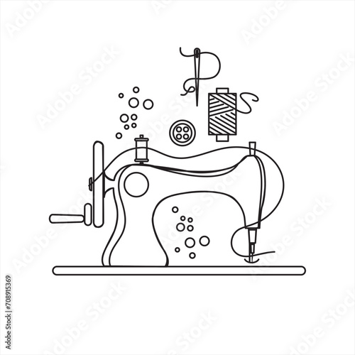 Minimal Line Art Illustration - Women Empowerment - Women Skill - Women's Day - Women Education - Healthcare - Fashion - Technology - Textile Industry - Clothing - Drawing - Hairstyle - Women Power