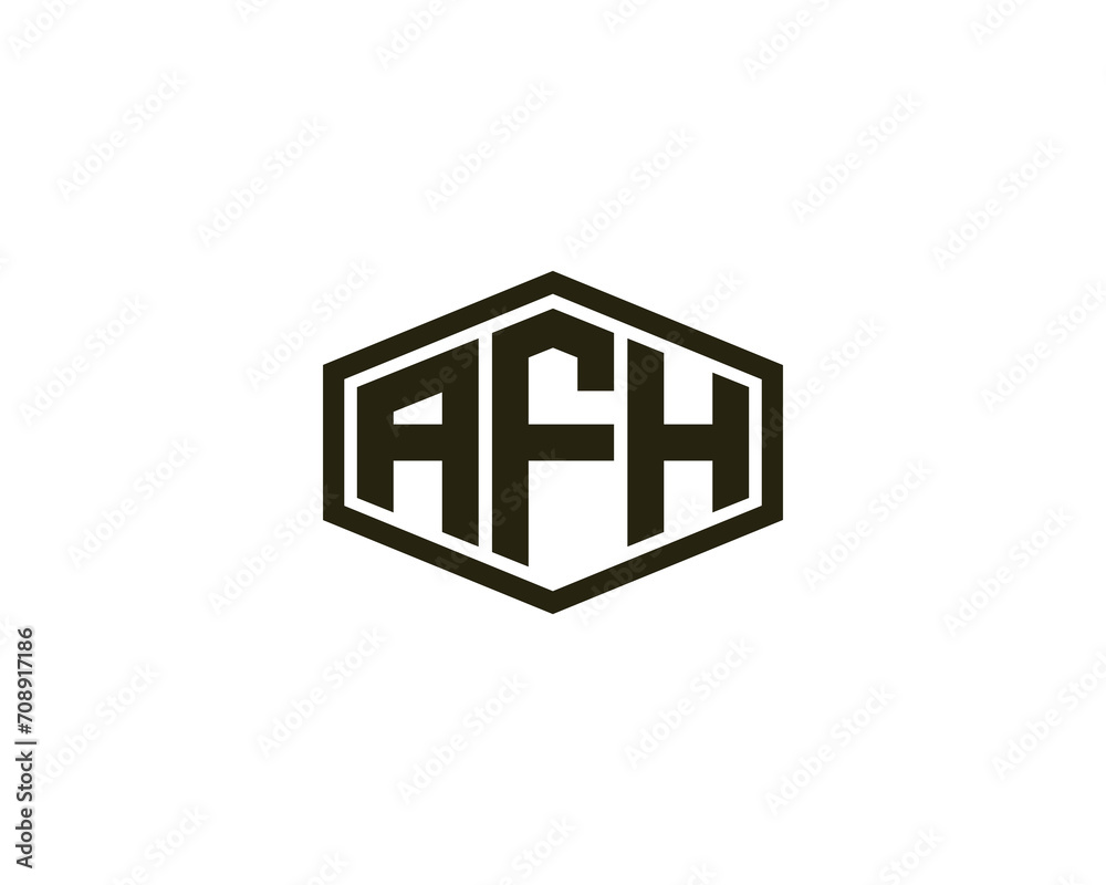 AFH LOGO DESIGN VECTOR TEMPLATE AFH LOGO DESIGN VECTOR TEMPLATE