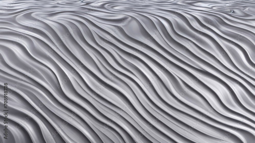 abstract silver wavy background, gray waves, 3d render abstract silver wavy background, gray waves, 3d render