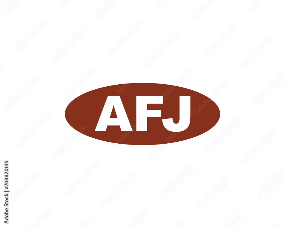 AFJ LOGO DESIGN VECTOR TEMPLATE AFJ LOGO DESIGN VECTOR TEMPLATE