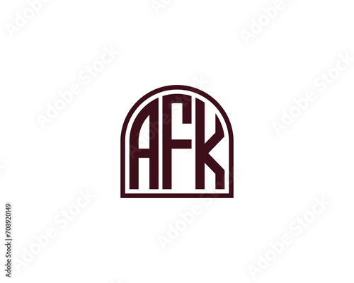 AFJ LOGO DESIGN VECTOR TEMPLATE