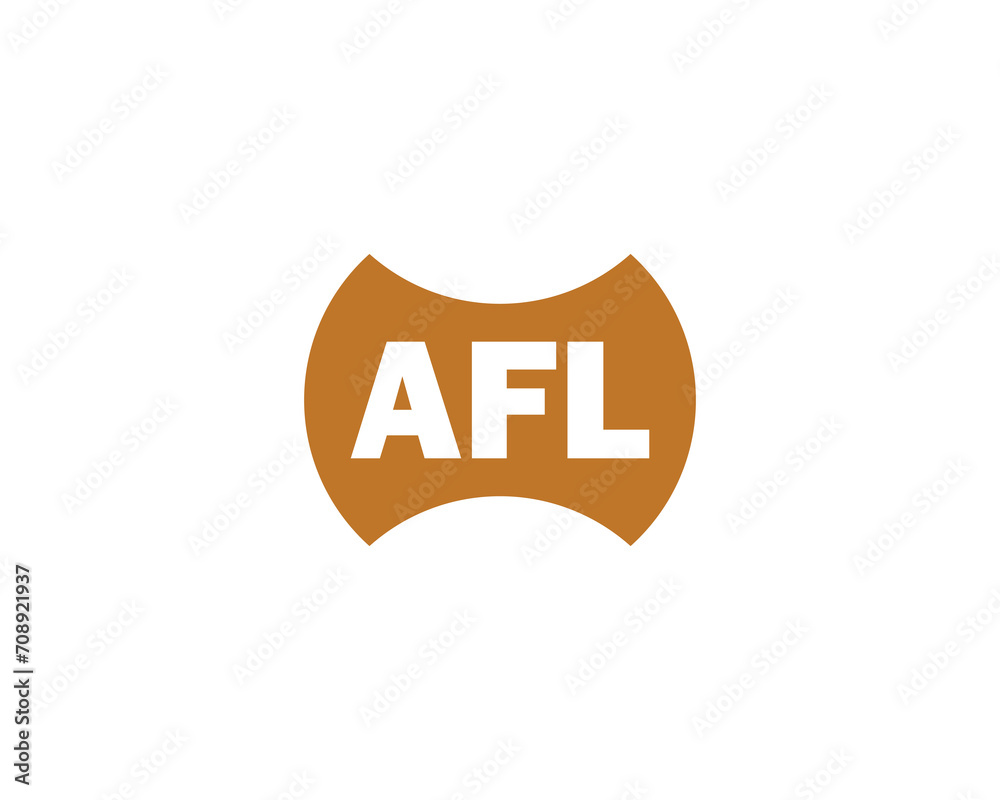 Obraz premium AFL LOGO DESIGN VECTOR TEMPLATE