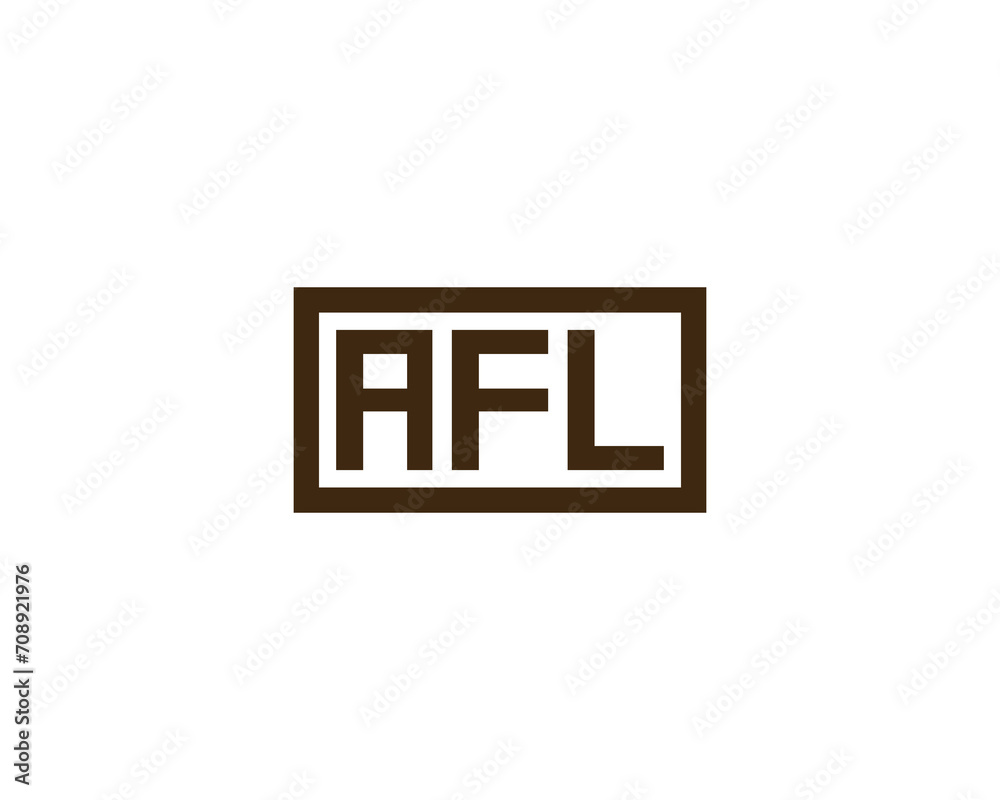 AFL LOGO DESIGN VECTOR TEMPLATE