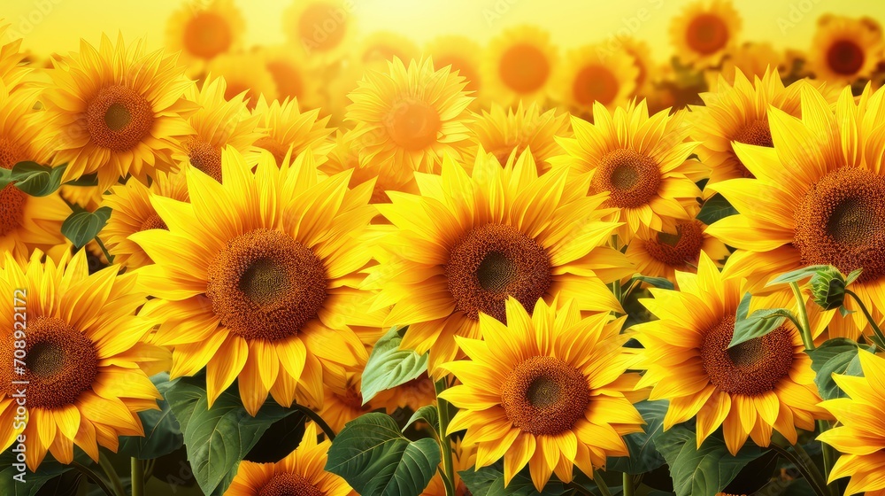 Fototapeta premium floral wallpaper flower background illustration nature garden, bloom petal, botanical vibrant floral wallpaper flower background