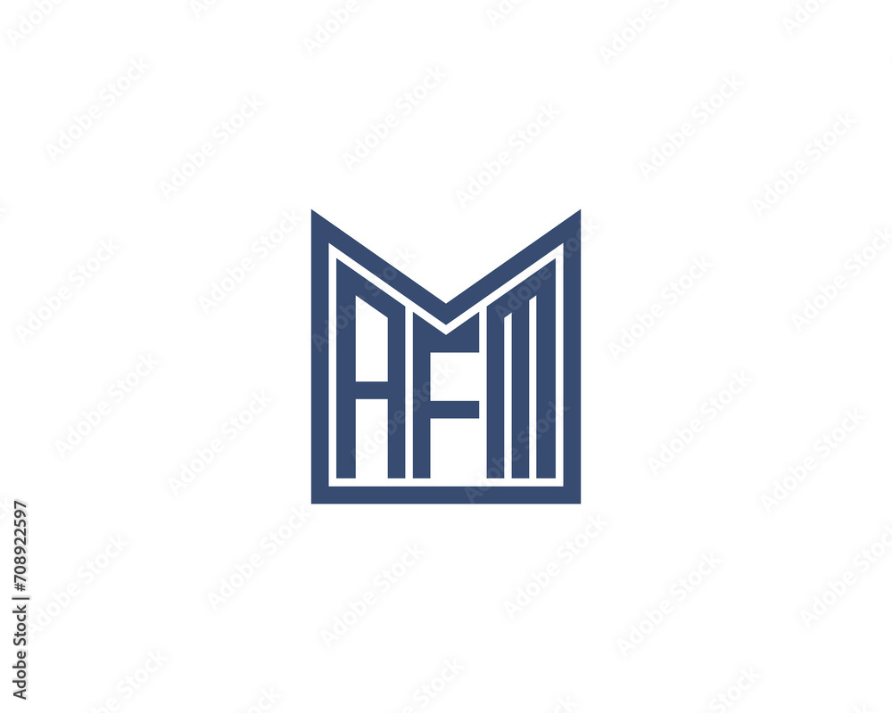 AFM LOGO DESIGN VECTOR TEMPLATE AFM LOGO DESIGN VECTOR TEMPLATE