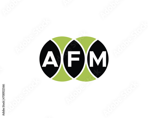 AFM LOGO DESIGN VECTOR TEMPLATE photo